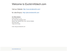 Tablet Screenshot of euclid-infotech.com